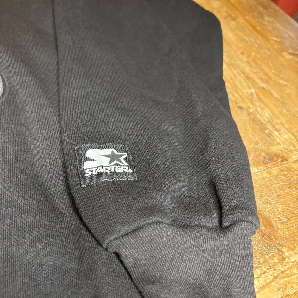 Vintage Starter Oakland Los Angeles Raiders Crewneck Sweatshirt NFL - Picture 5 of 10